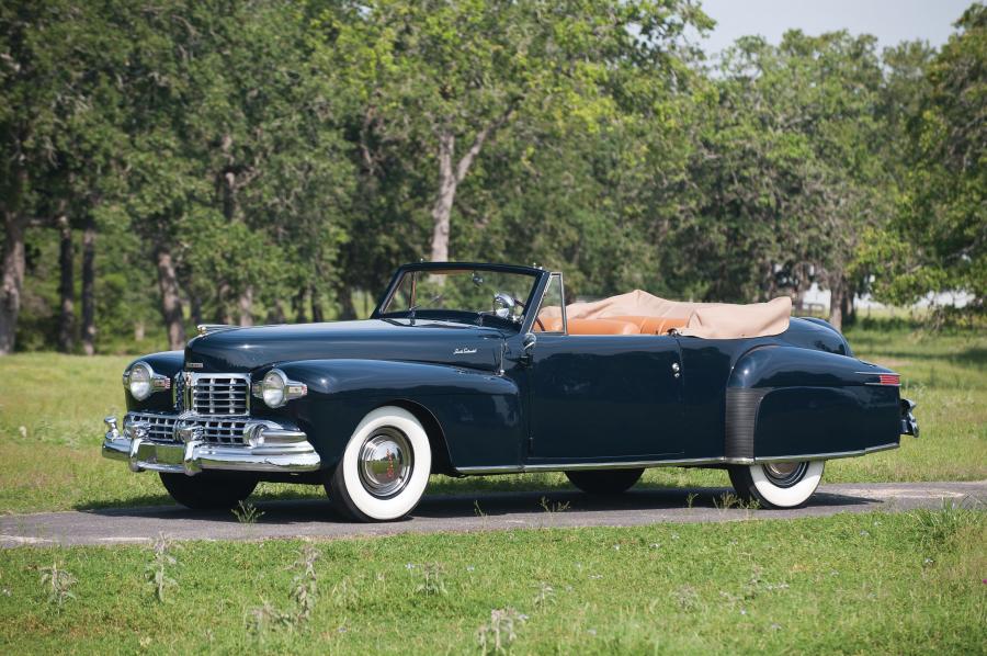 Lincoln Continental Cabriolet Black '1948